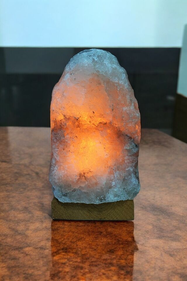 Doğal Çankırı Tuz Lambası 4-6 Kg Tuz Sabunu Hediyeli