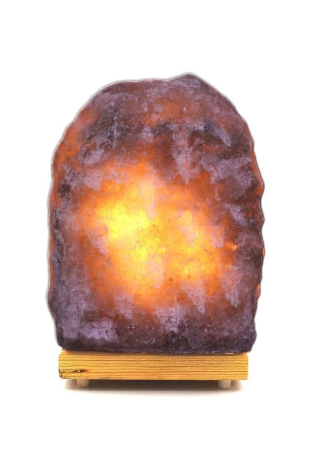 Doğal Model 3-4 Kg Çankırı Kaya Tuz Lambası