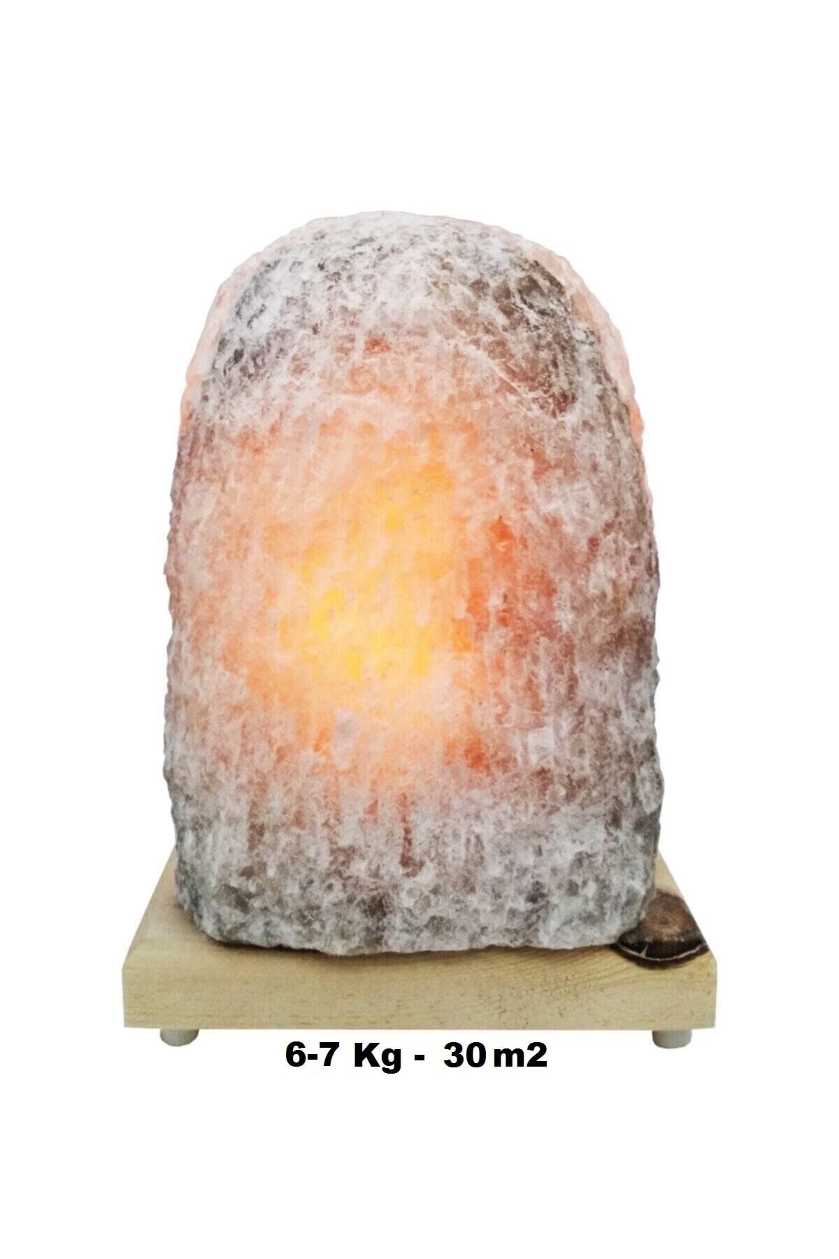 %100 Doğal Çankırı Kaya Tuzu Lambası (3-4 Kg - 15 M2) - Tuz Lambası