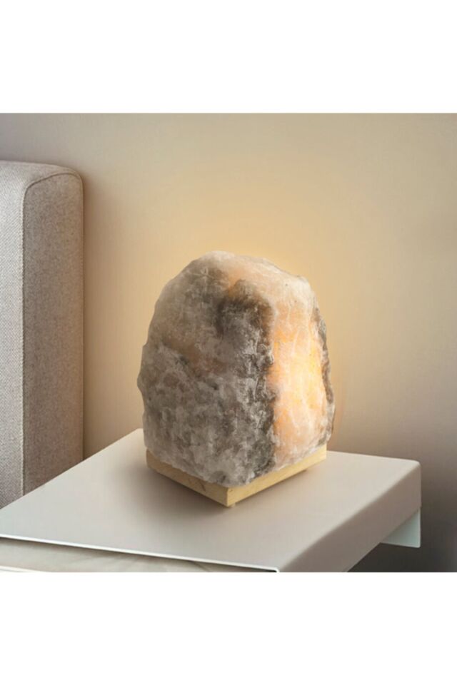 %100 Doğal Çankırı Kaya Tuzu Lambası (5-6 Kg - 25 M2) - Tuz Lambası